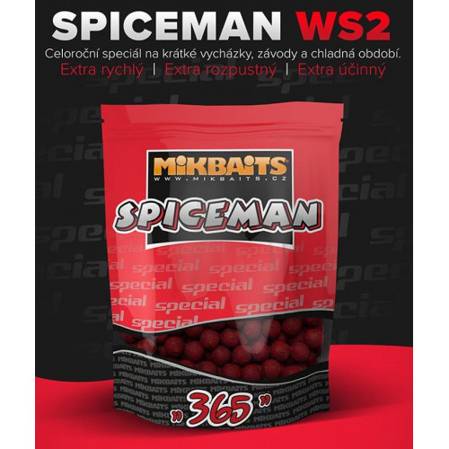 Spiceman boilies 400g WS2 16mm
