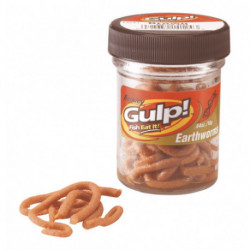 Gulp Earthworms Natural Brown