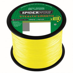 Spider Wire Stealth Smooth 8 Yellow 2000m 0,19mm