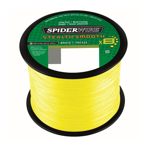 Spider Wire Stealth Smooth 8 Yellow 2000m 0,29mm