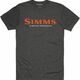 Simms Logo T-Shirt Charcoal Heather XL - XL