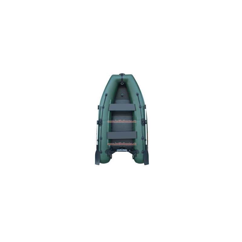 Čln Kolibri KM-280DL pevná podlaha zelený
