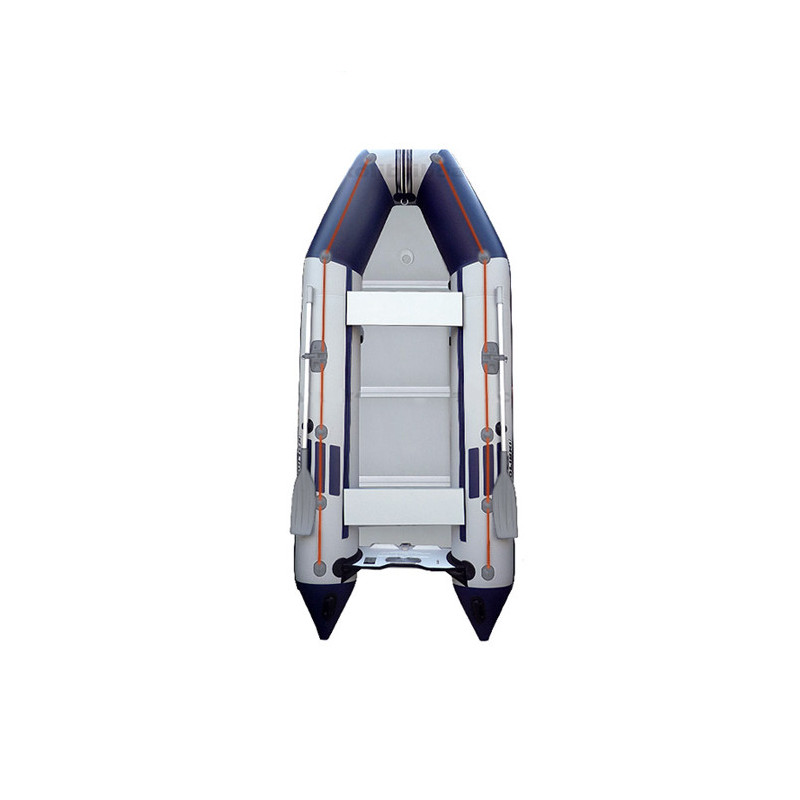 Čln Kolibri KM-300D vystužená podlaha sivo-modrý