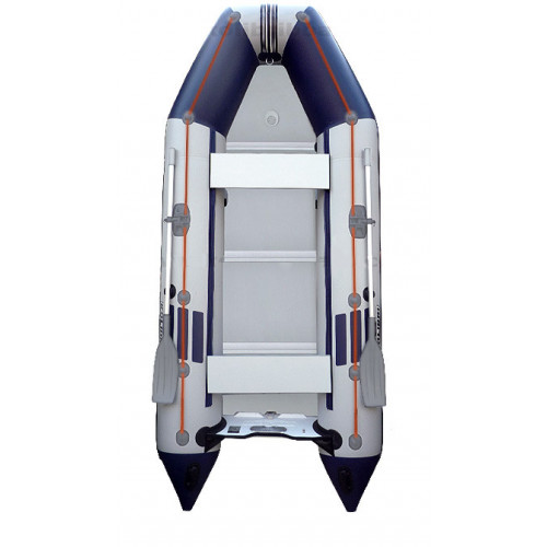 Čln Kolibri KM-360D vystužená podlaha sivo-modrý