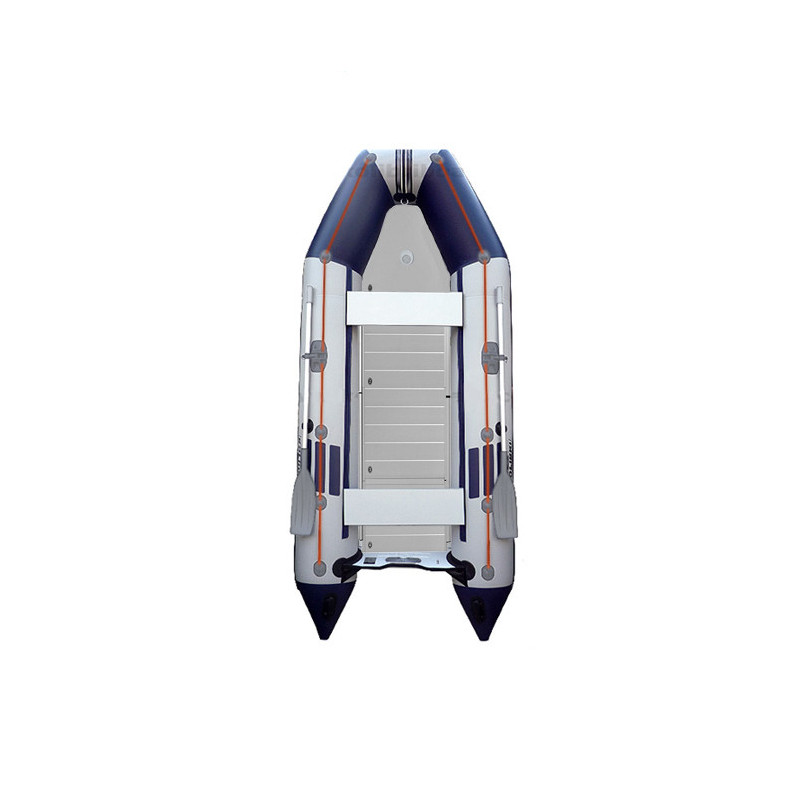 Čln Kolibri KM-300D sivo-modrý hliníková vystužená podlaha