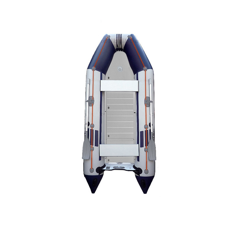Čln Kolibri KM-330D sivo-modrý hliníková vystužená podlaha