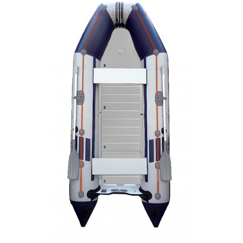 Čln Kolibri KM-360D sivo-modrý hliníková vystužená podlaha