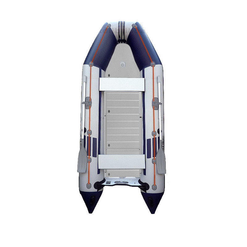 Čln Kolibri KM-360D sivo-modrý hliníková vystužená podlaha