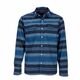 Gallatin Flannel Shirt Rich Blue Stripe M - M