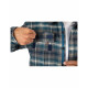 Coldweather Shirt Slate Buffalo Blur Plaid S - S