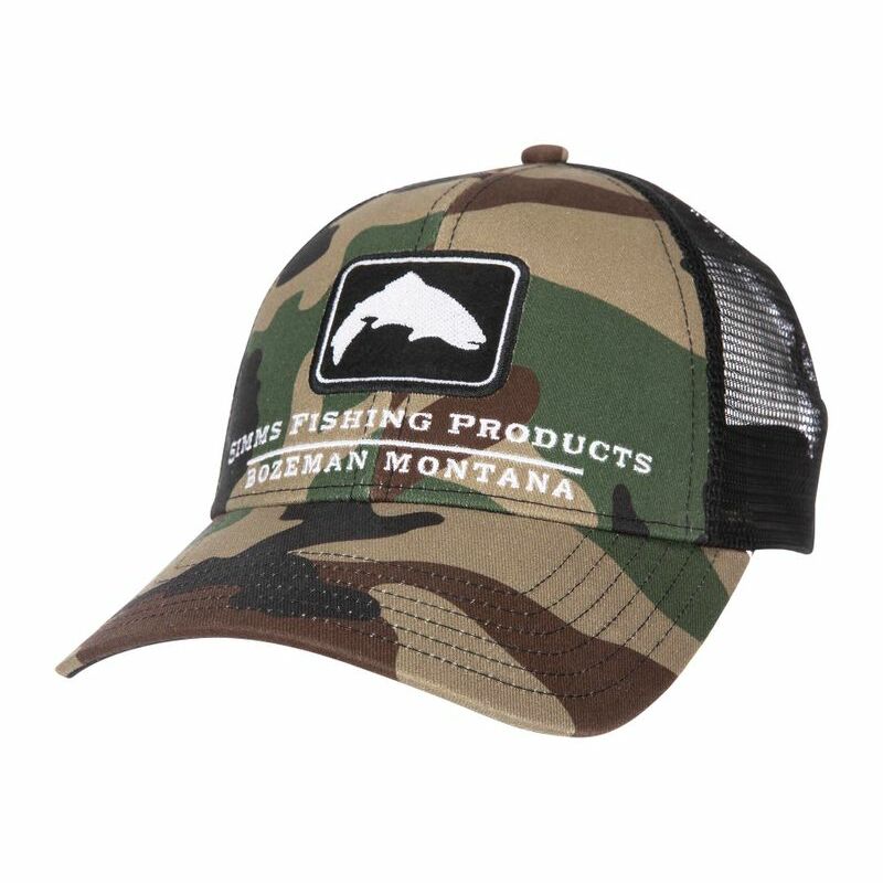 Trout Icon Trucker CX Woodland Camo - One size (adjustable)