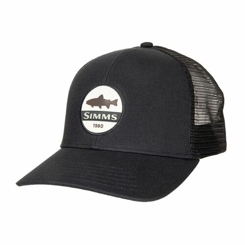 Trout Patch Trucker Black - One size (adjustable)
