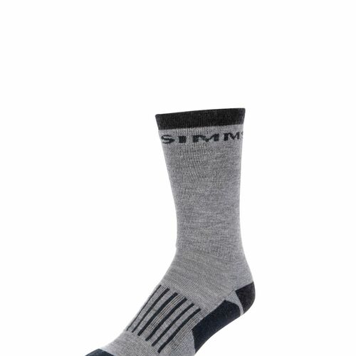 Merino Midweight Hiker Sock Steel Grey L - L