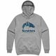 Wood Trout Fill Hoody Grey Heather M - M