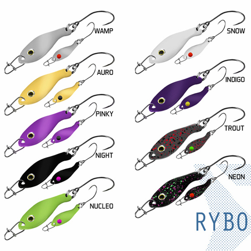 Plandavka Delphin RYBO - 0.5g INDIGO Hook 8