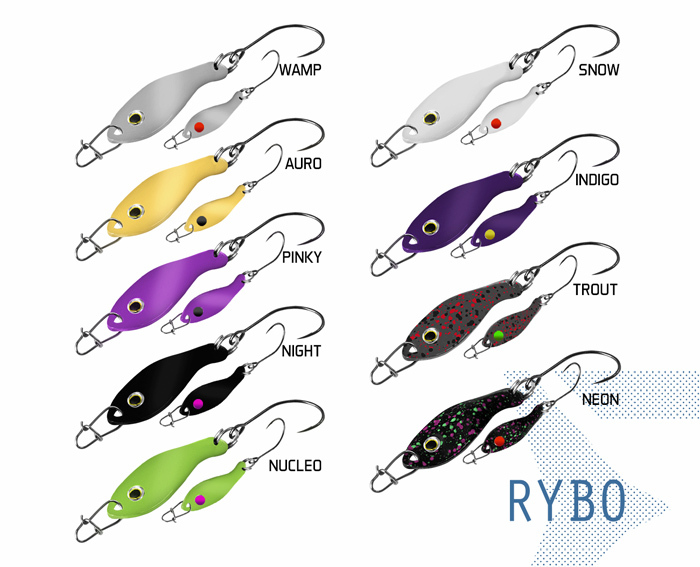 Plandavka Delphin RYBO - 0.5g TROUT Hook 8