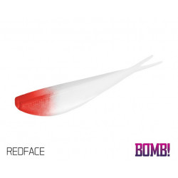Umelá nástraha BOMB! D-SHOT / 5ks - 10,5 cm/REDFACE