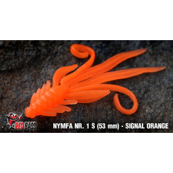 Nymph RedBass 53mm Signal Orange UV color