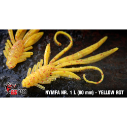 Nymph RedBass 80mm yellow RGT