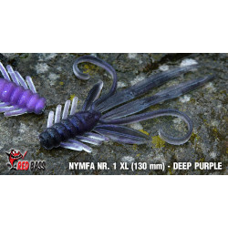 Nymph RedBass 130mm deep purple