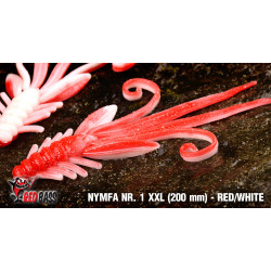 Nymph RedBass 200mm red/white