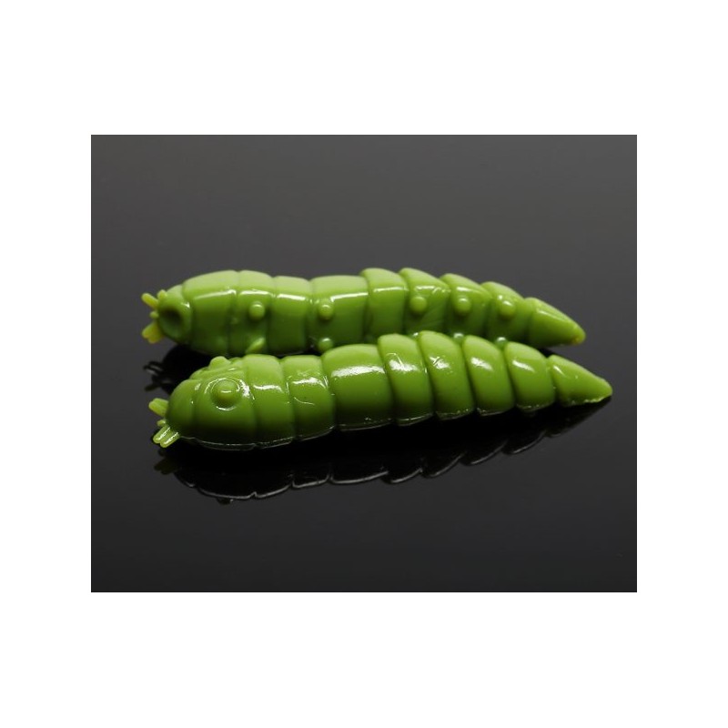 LIBRA LURES Kukolka 27 - hot green 026 (krill) 15ks