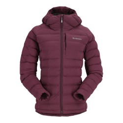 Womens ExStream Hooded Jacket Mulberry S