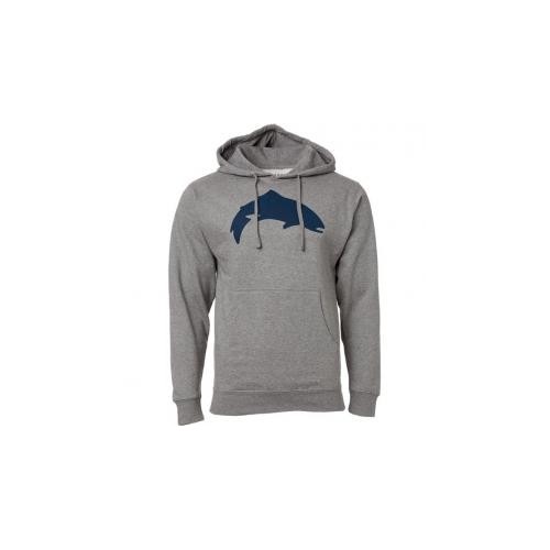 Simms Trout Icon Hoody L Grey Heather