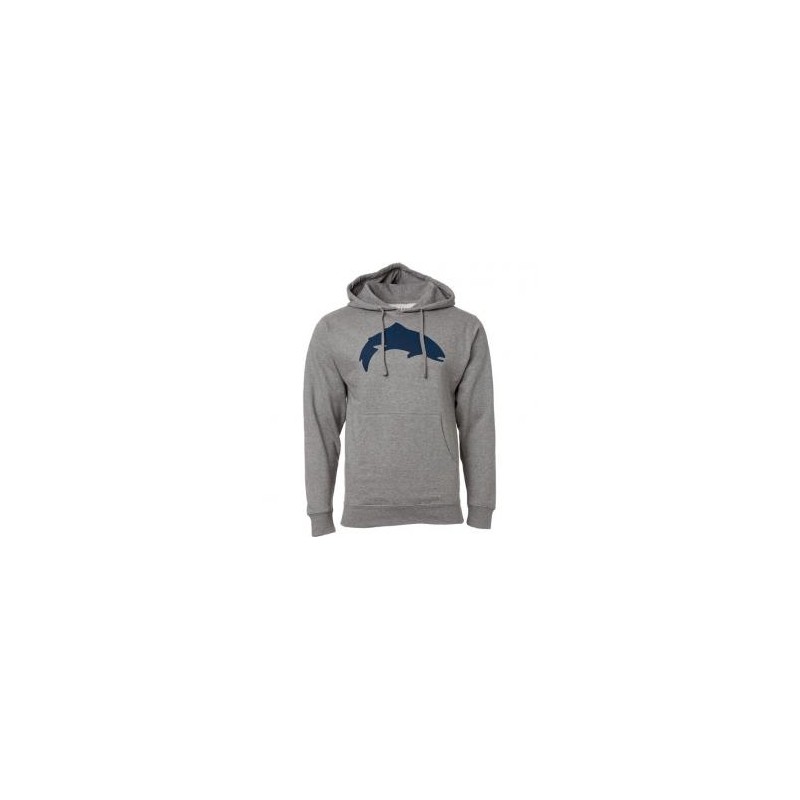 Simms Trout Icon Hoody L Grey Heather