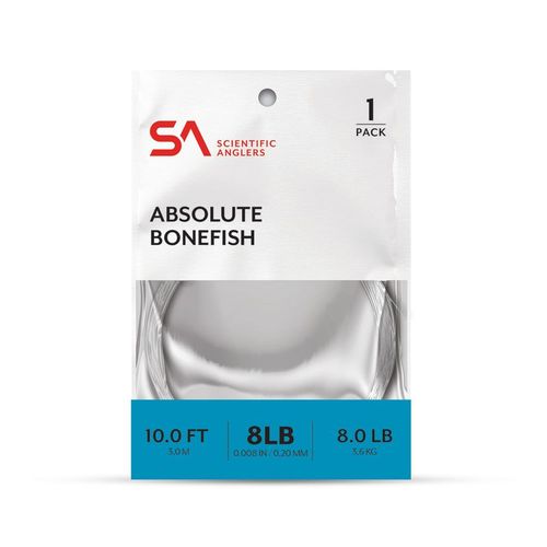 Absolute Bonefish Leader 10'  8 lb (0,20 mm) - 8 lb (0,20 mm)