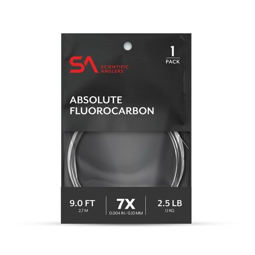 Absolute Fluorocarbon Leader 9' 6X (0,13mm) - 6X (0,13 mm)