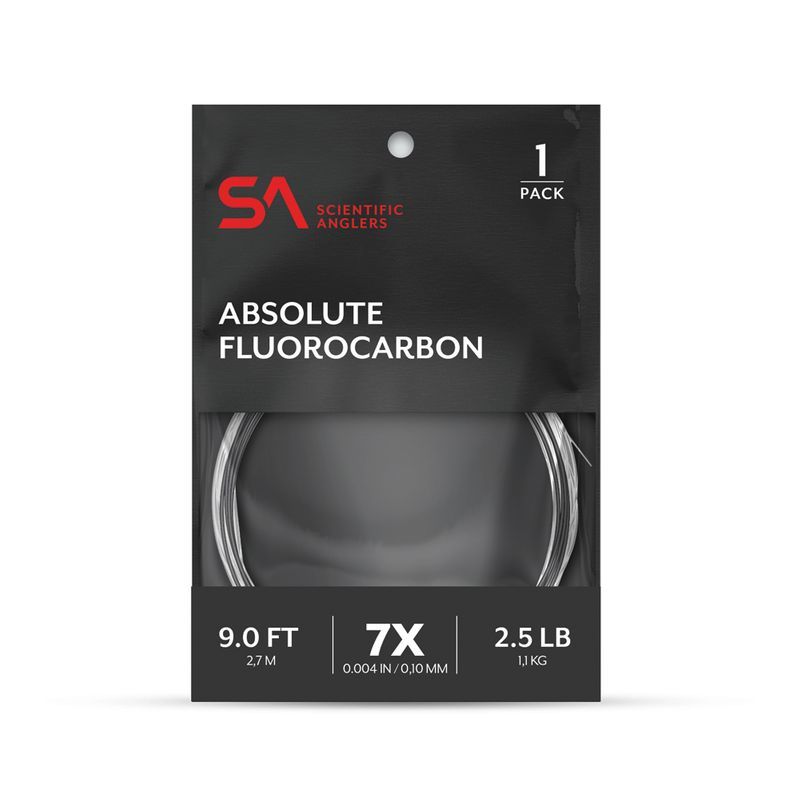 Absolute Fluorocarbon Leader 9' 0X (0,28mm) - 0X (0,28 mm)