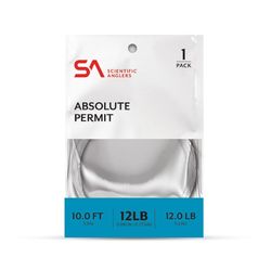 Absolute Permit Leader 10' 12 lb (0,25 mm) - 12 lb (0,25 mm)