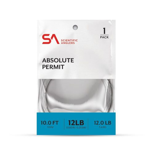 Absolute Permit Leader 10' 12 lb (0,25 mm) - 12 lb (0,25 mm)
