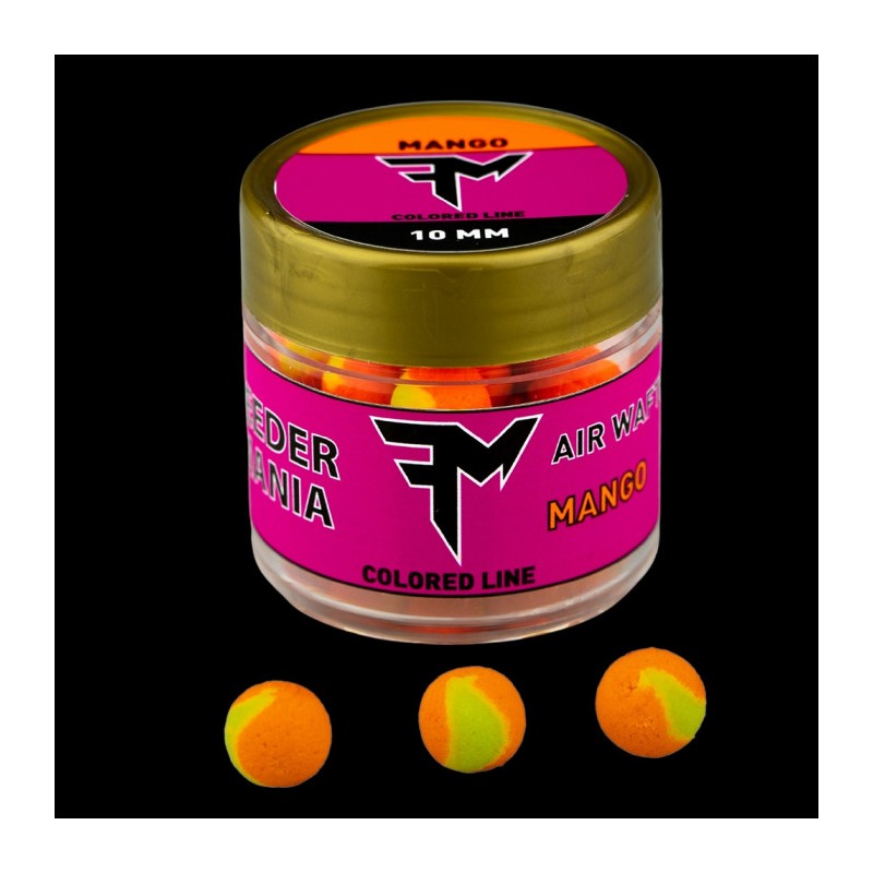 FEEDERMANIA AIR WAFTERS COLORED LINE 10 MM MANGO