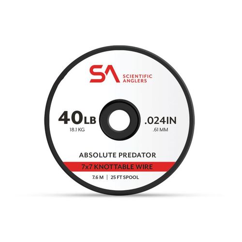 Absolute Predator 7×7 Knotable Wire 40lb - 40LB