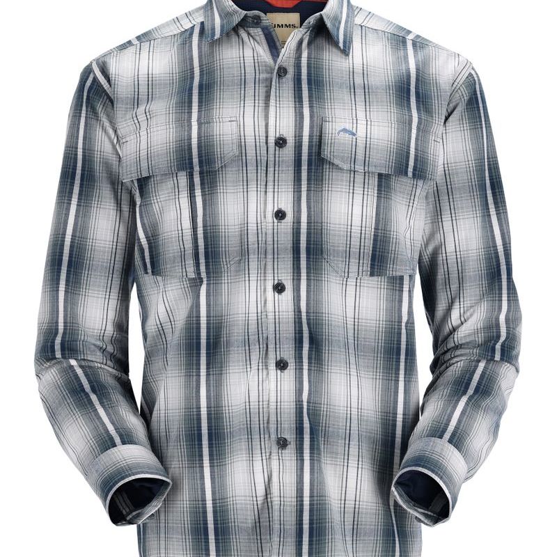 Coldweather Shirt Navy Sterling Plaid S - S