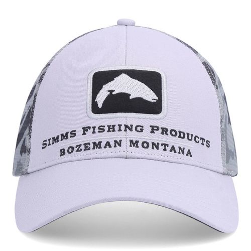 Trout Icon Trucker Ghost Camo Steel - One size (adjustable)