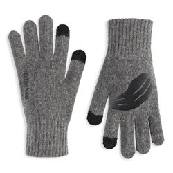 Wool Full Finger Glove Steel L/XL - L/XL
