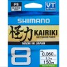 Shimano Kairiki 8 150m Mantis Green 0.060mm/5.3kg