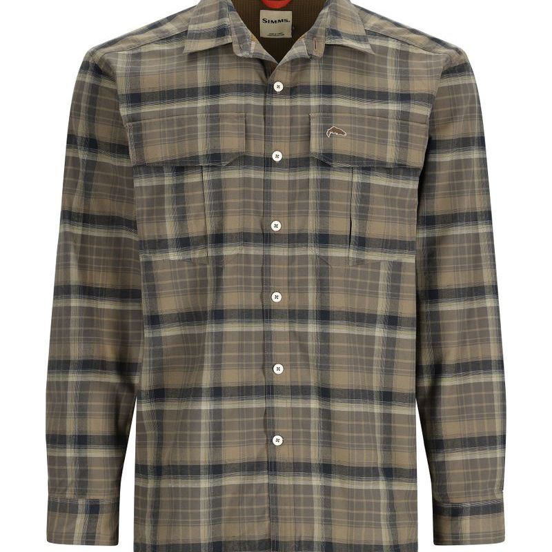 ColdWeather Shirt Hickory Asym Ombre Plaid S - S