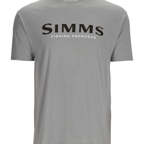 Simms Logo T-shirt Cinder Heather 3XL - 3XL