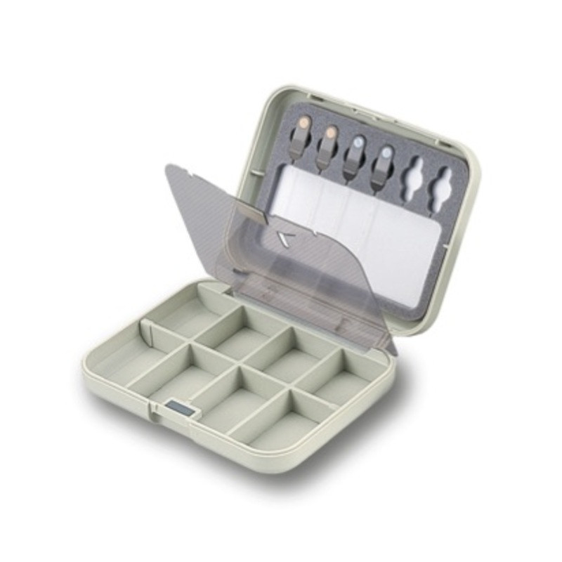 Small Compartment Fly Case W/Threaders (CF-1301)