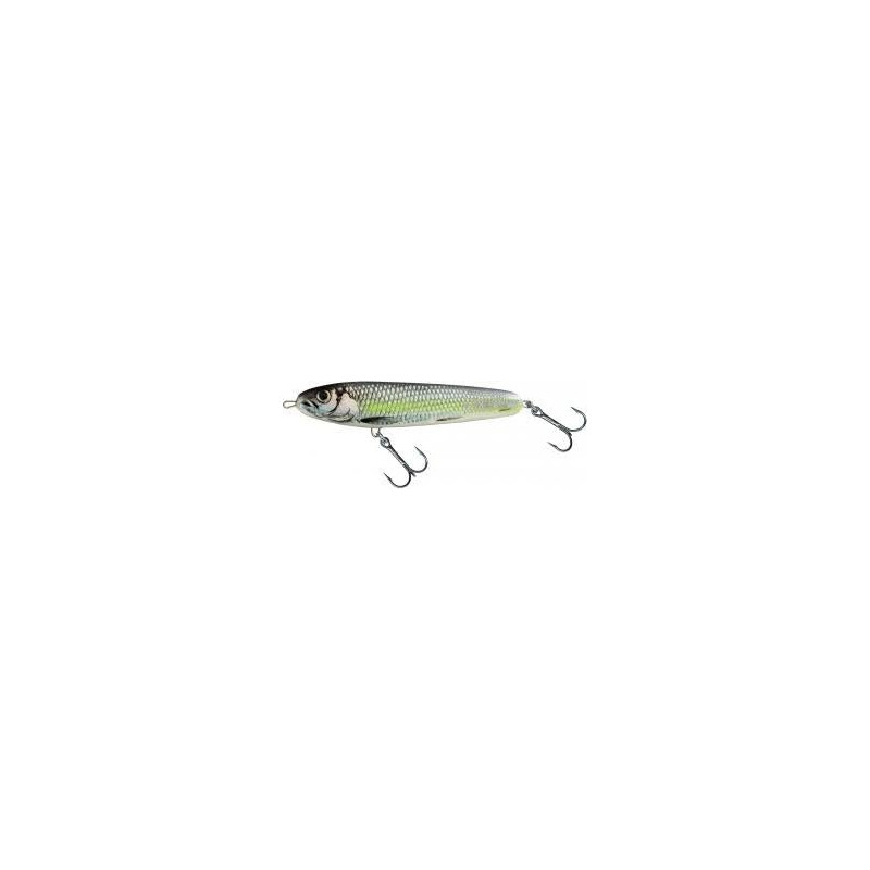 Sweeper Sinking 10cm Silver Chartreuse Shad SE10S
