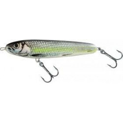Sweeper Sinking 12cm Silver Chartreuse Shad SE12S