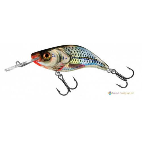Sparky Shad 4cm Silver Holographic Shad SS4s