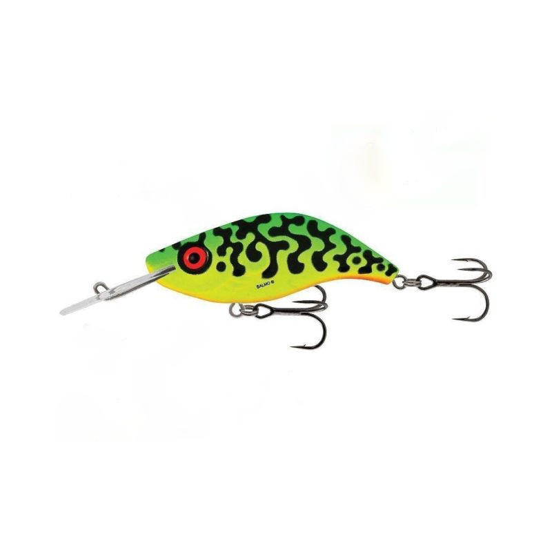 Sparky Shad 4cm Green Tiger SS4S
