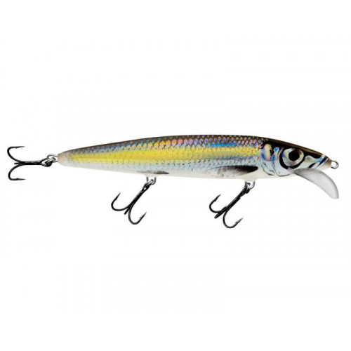 Whacky Floating 12cm Silver Chartreuse Shad WY12