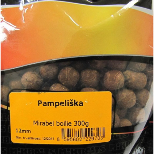 Mirabel boilie 300g - Pampeliška 12mm